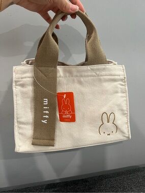 Brand NEW with tags Miffy canvas tote bag